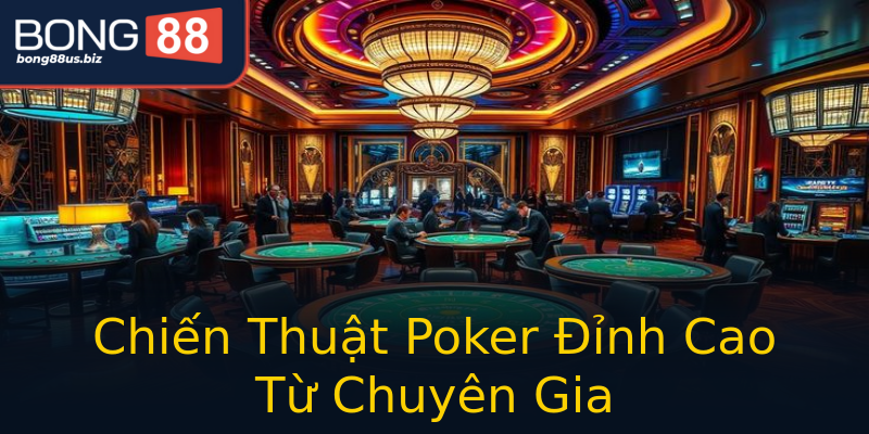 Chiến Thuật Poker Đỉnh Cao Từ Chuyên Gia Chiến Thuật Poker Đỉnh Cao Từ Chuyên Gia