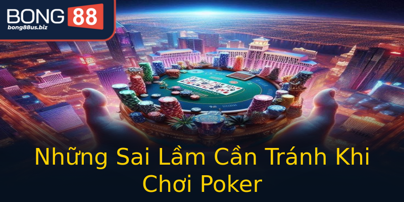 Những Sai Lầm Cần Tránh Khi Chơi Poker Những Sai Lầm Cần Tránh Khi Chơi Poker